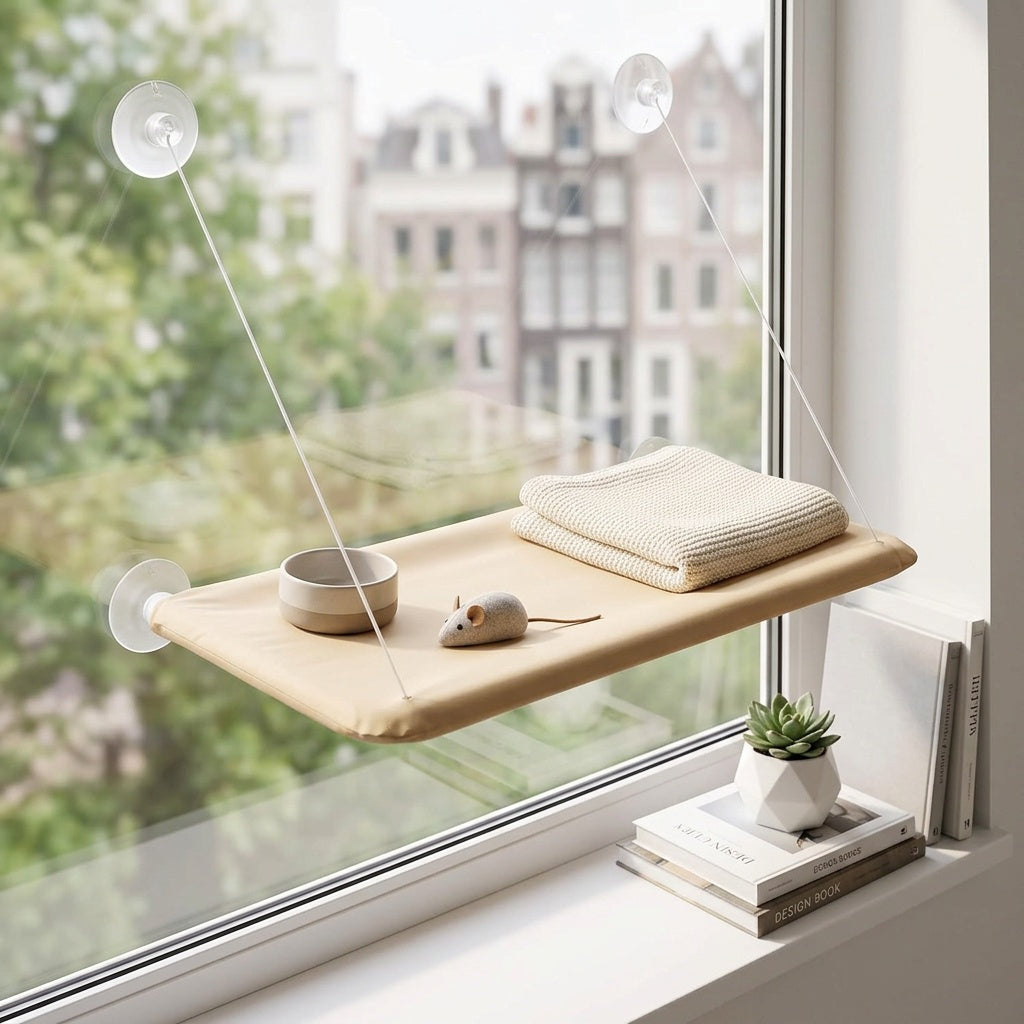Cat Window Perch Hammock for Sunny Lounging
